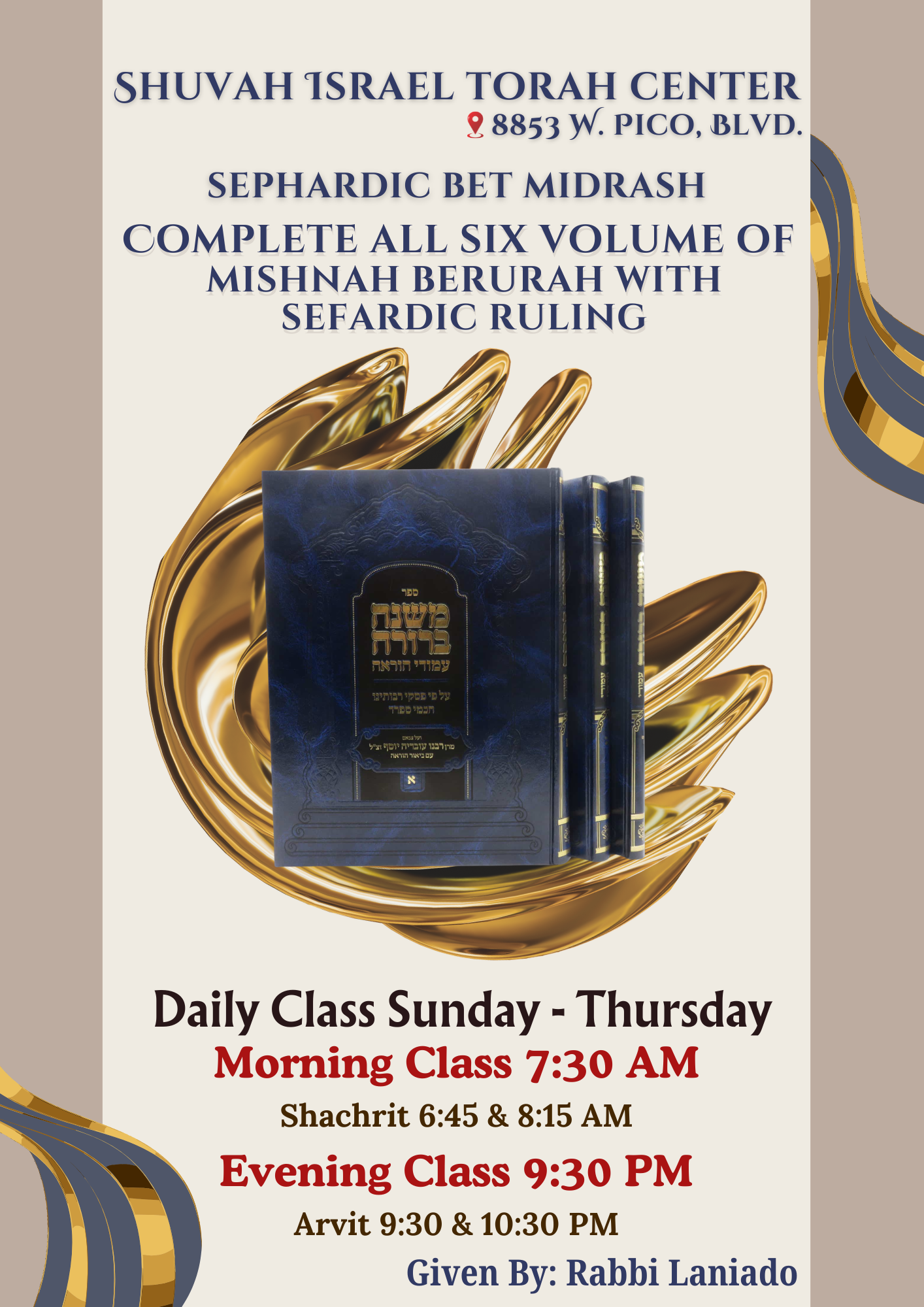 Rabbi Laniado Class (3)